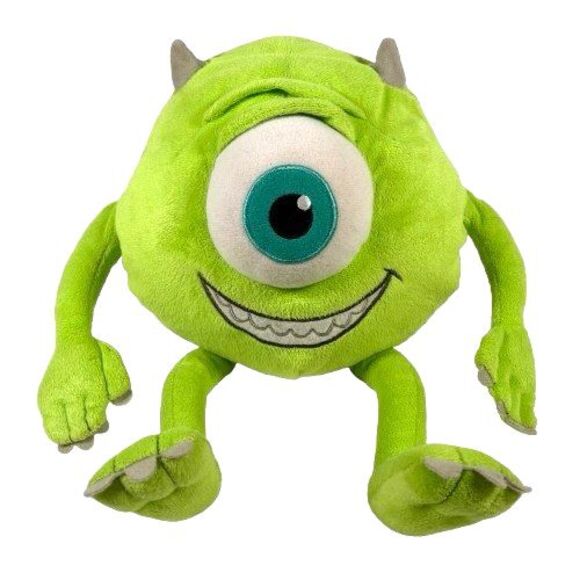 Mike Wazowski Disney Pixar Plush Monsters Inc. One Eyed Stuffed Kohls Cares 2014 - Picture 1 of 13